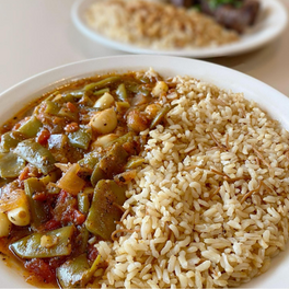Meatless options at Aladdin's 3 I AM A PLACEHOLDER 5