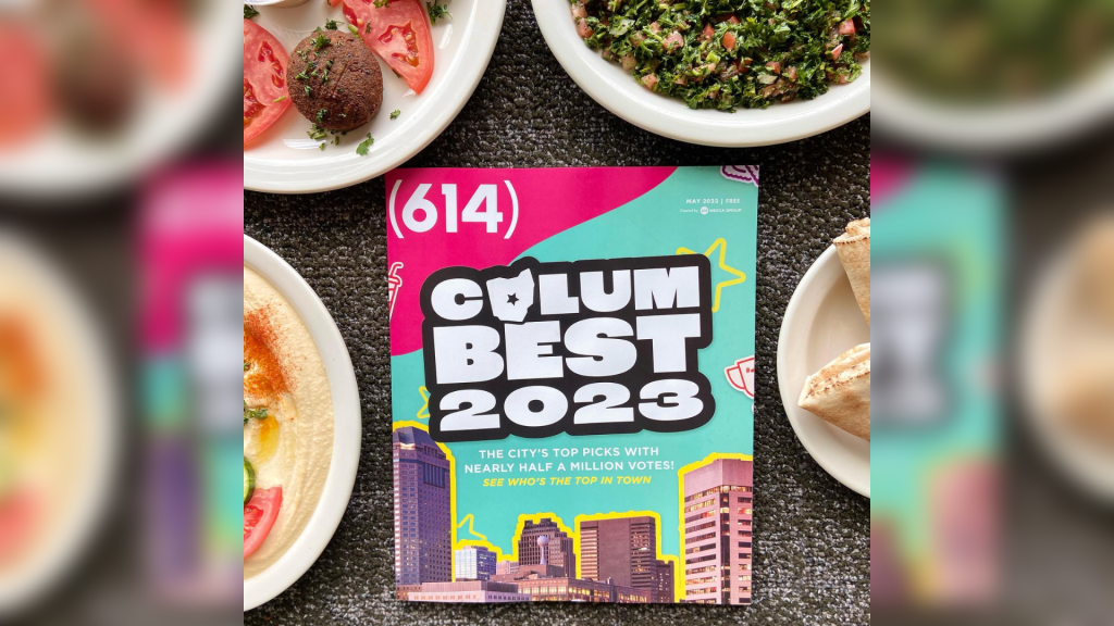 Aladdin's Wins 614 ColumBEST Award 3 614 Magazine Best of Columbus Issue