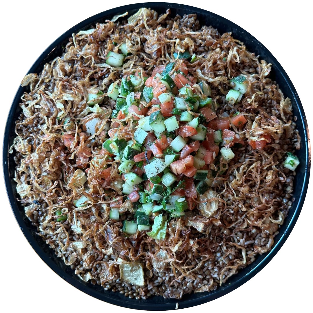 Mujadara Tray