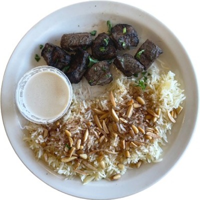 Mediterranean Shish Kabob Plate