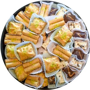 Dessert Bars and Baklava Tray