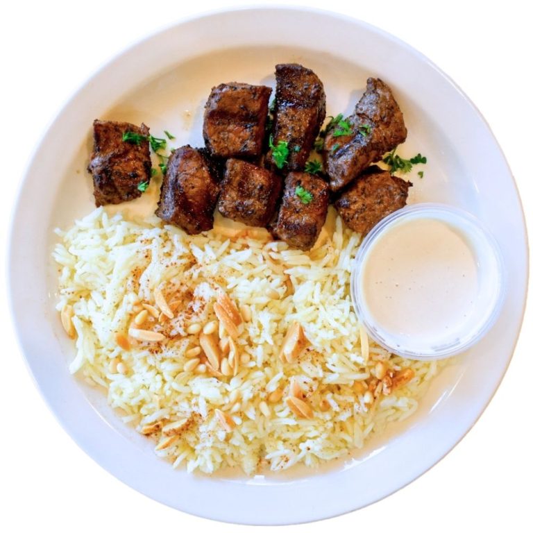 Mediterranean Shish Kabob Plate