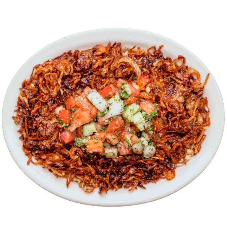 Mujadara Plate